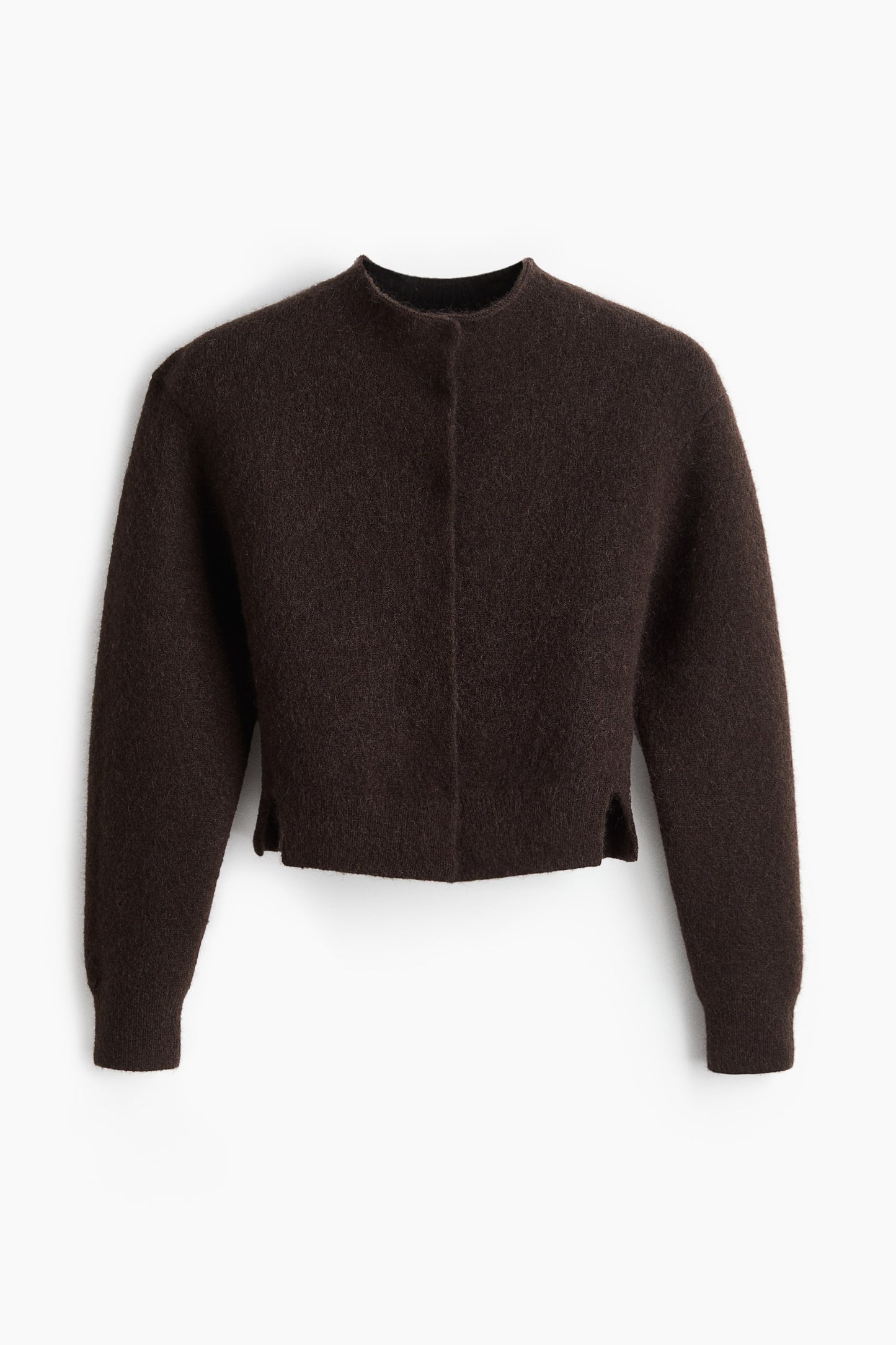 Mohair-blend cardigan