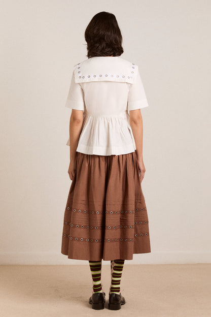 Cyrus Eyelet Blouse