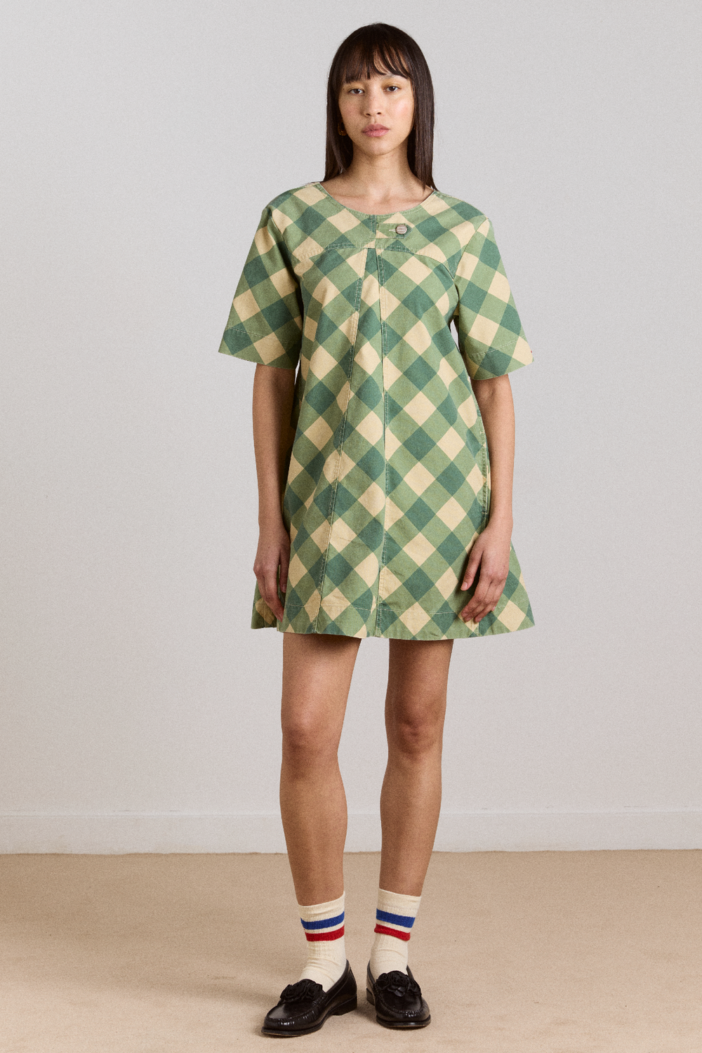 Reversible bridget mini dress