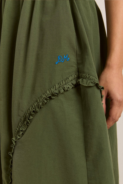 Cynthia Midi Dress Olive