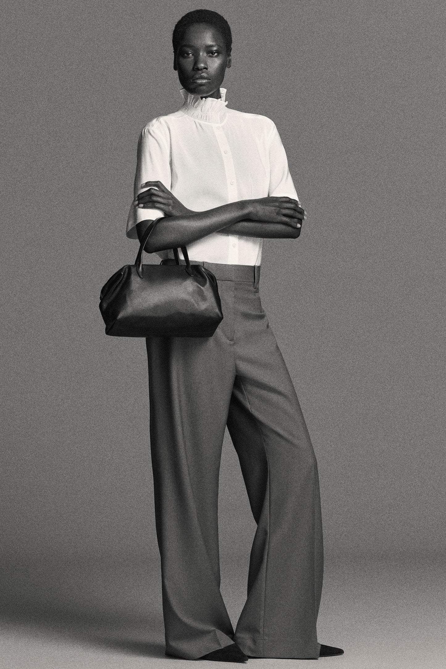 Montmartre  Leather Bowling Bag