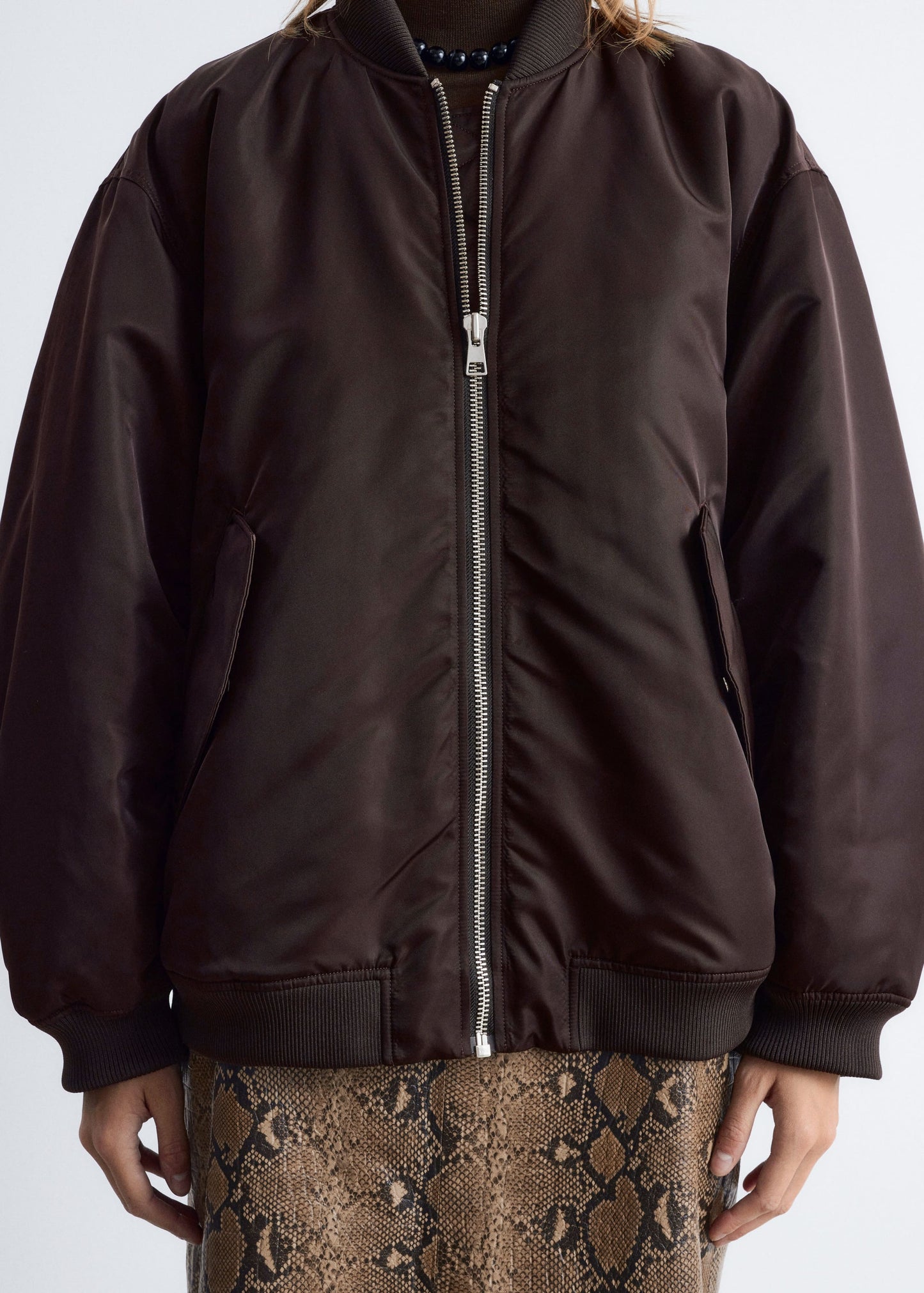 Long Bomber Jacket