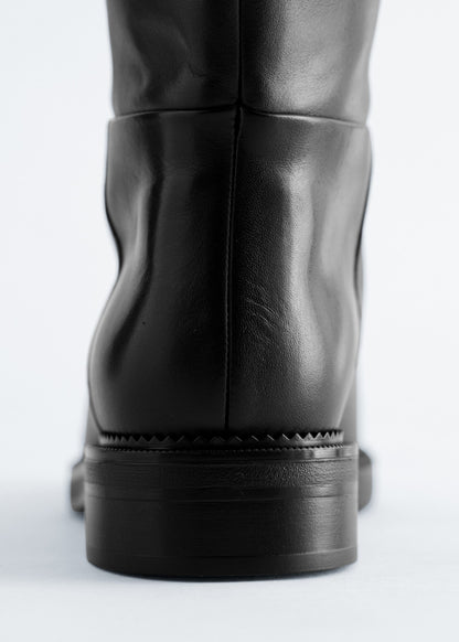 Leather Knee Boots