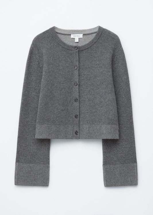 Cropped Boxy Cardigan