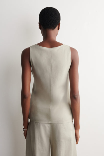 Linen Tank Top