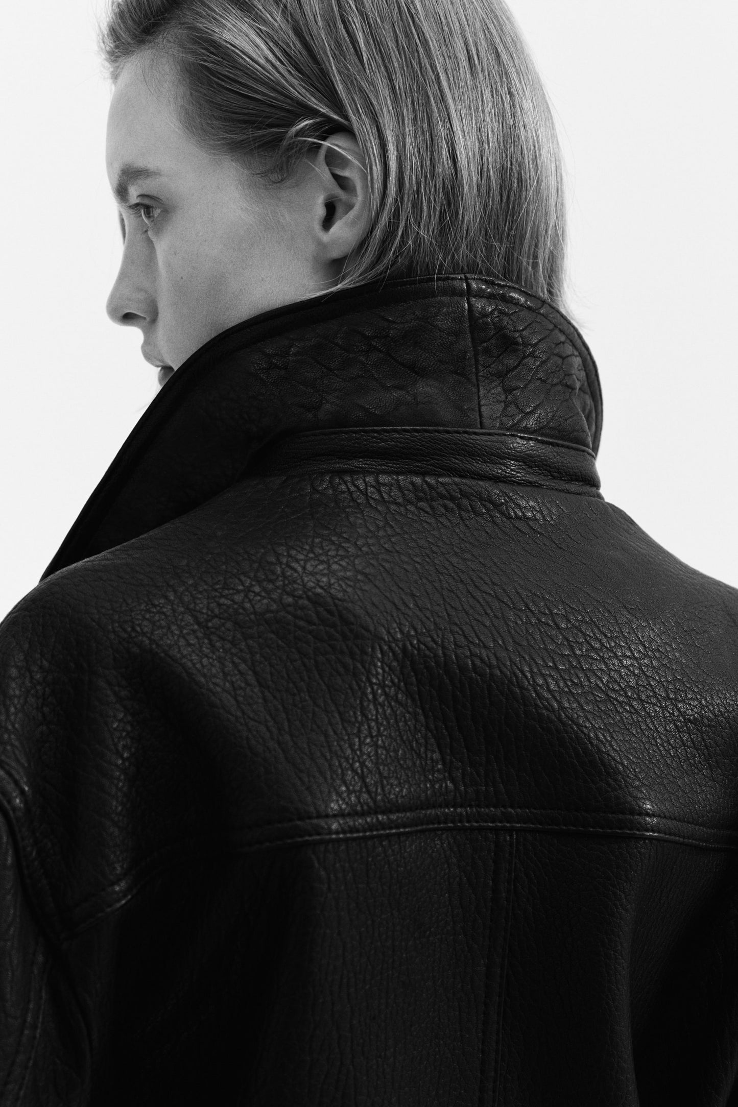 Leather jacket