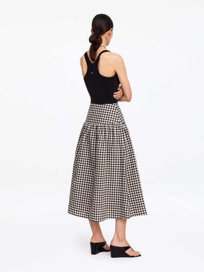 Seersucker Skirt