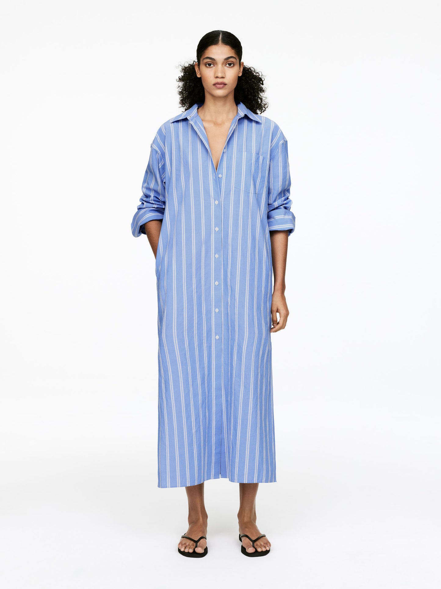 Linen Shirt Dress