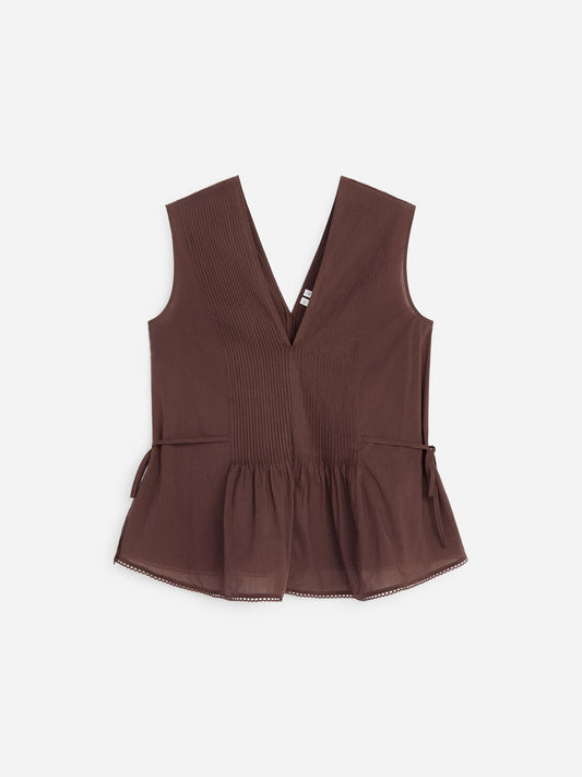 Pintuck Top