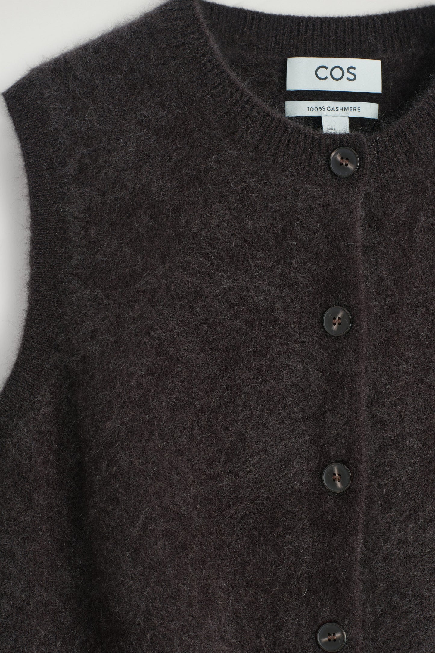 Brushed-Cashmere Waistcoat
