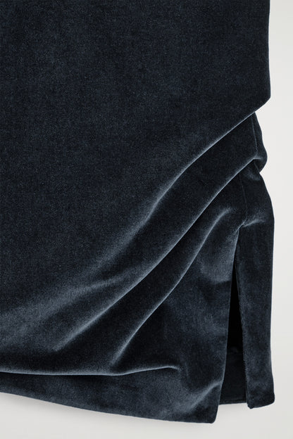 Asymmetric Velvet Top