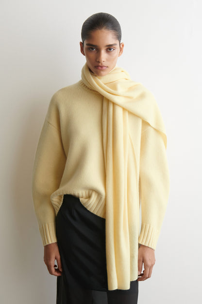 Chunky cashmere crew-neck jumper