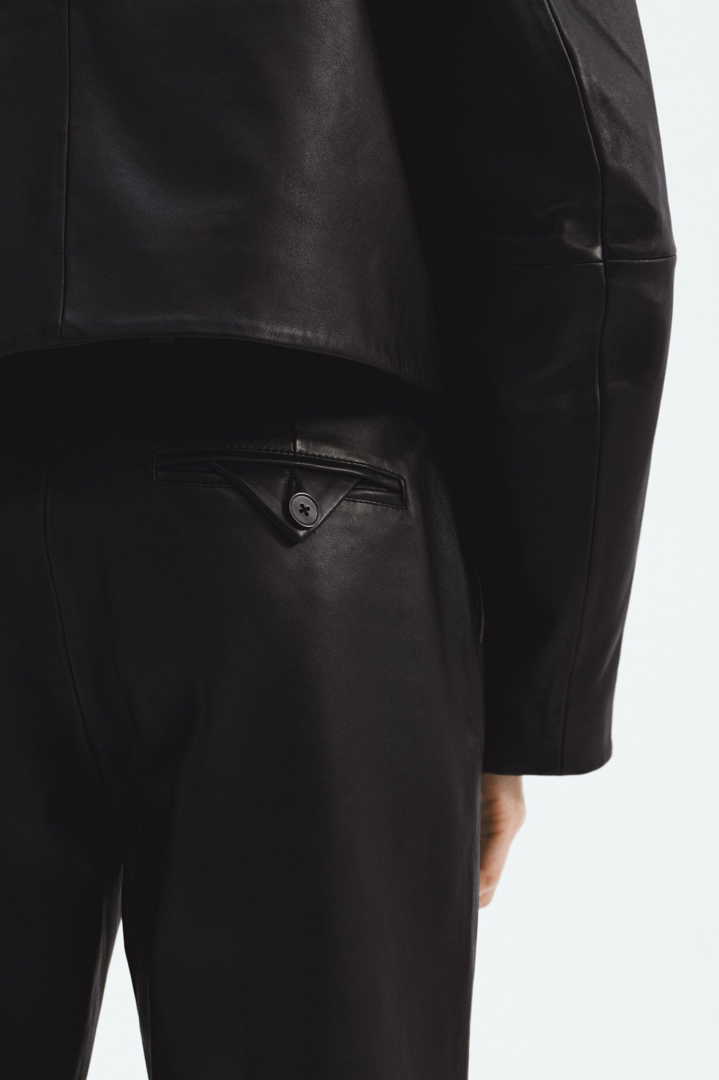Leather trousers