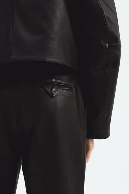 Leather trousers