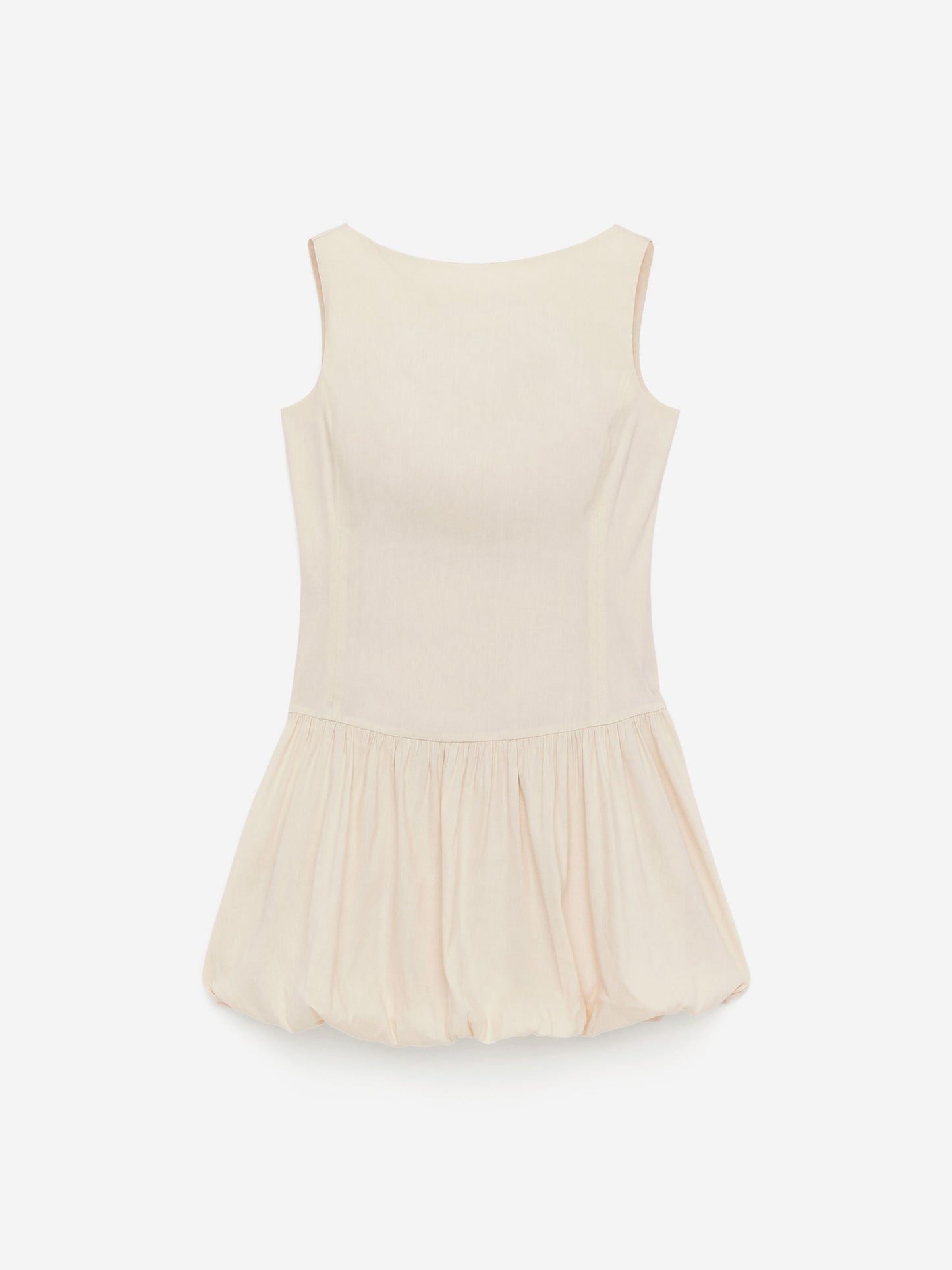 Bubble-Hem Dress