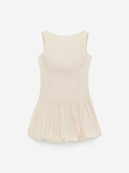 Bubble-Hem Dress