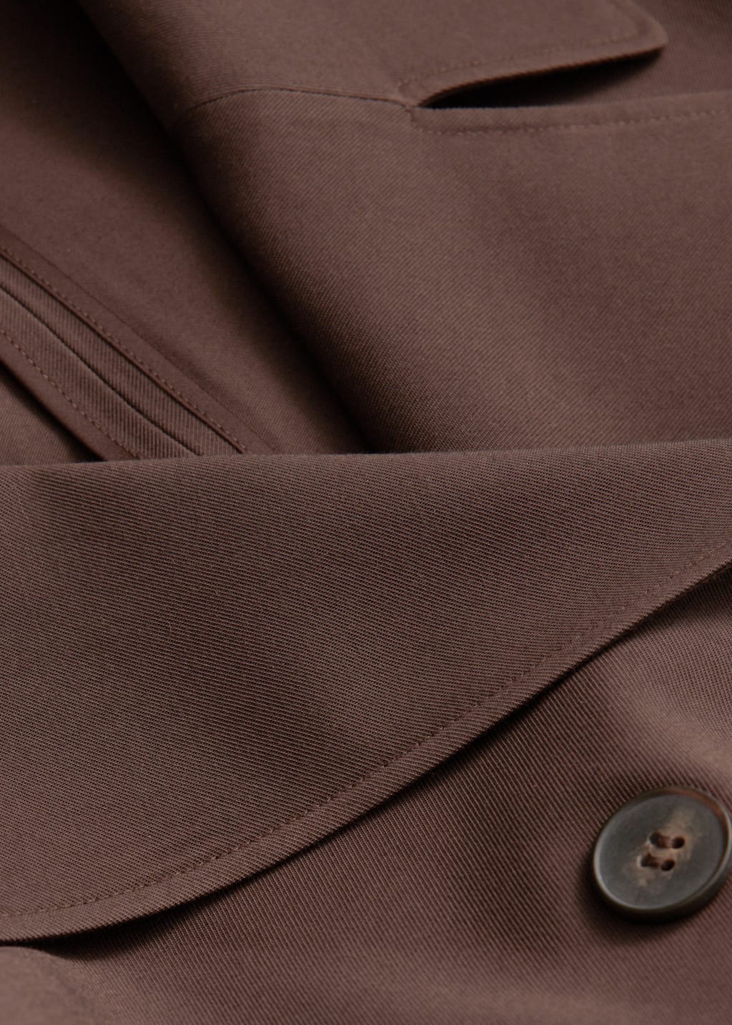 Double-Breasted Trench Coat