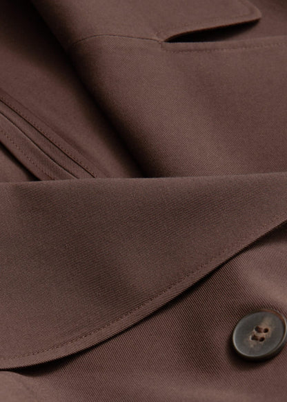 Double-Breasted Trench Coat