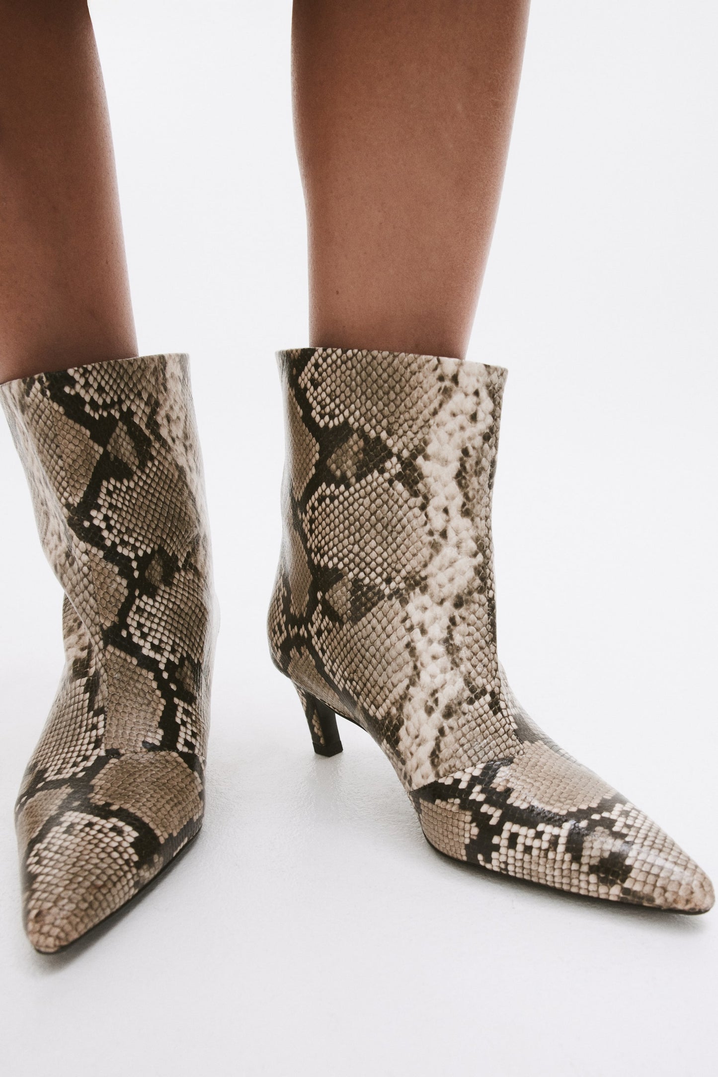Heeled ankle boots