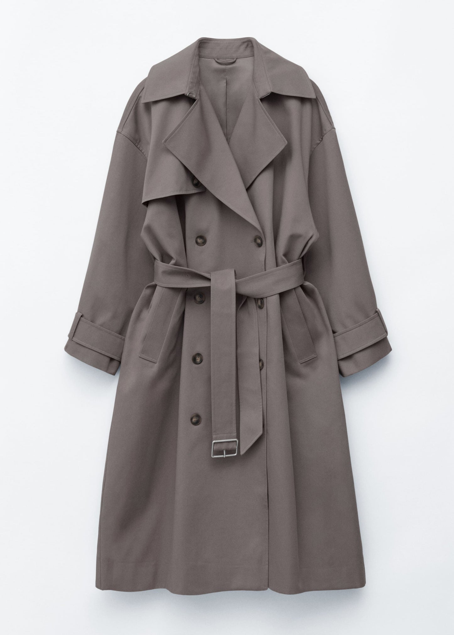 Double-Breasted Trench Coat