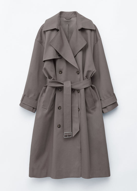 Double-Breasted Trench Coat