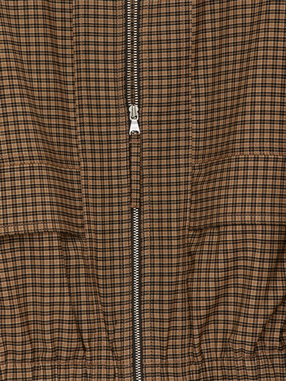 Checked Zip Jacket