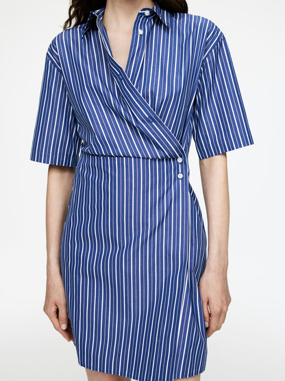 Wrap Shirt Dress