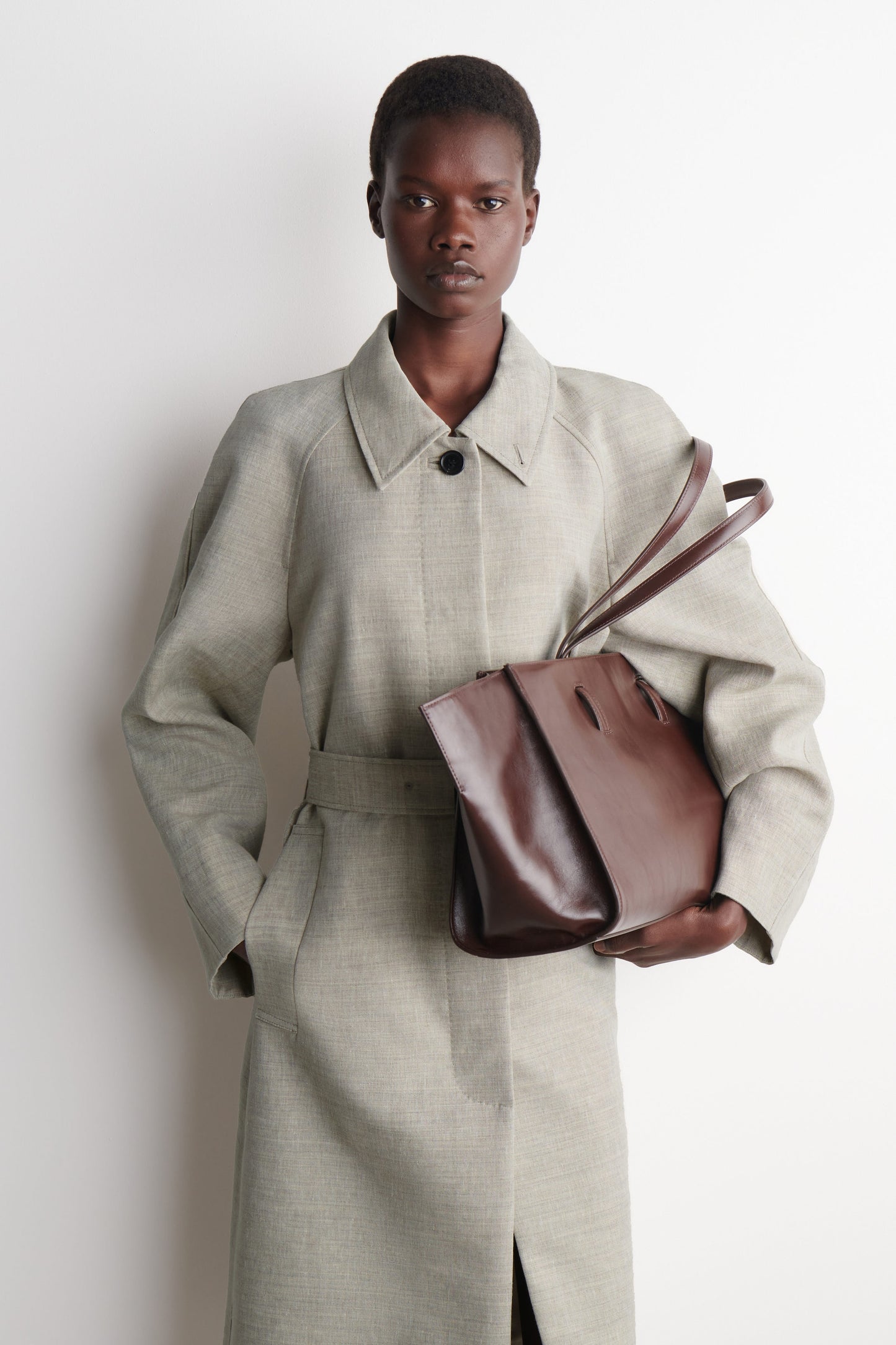 Monument Leather Tote Bag