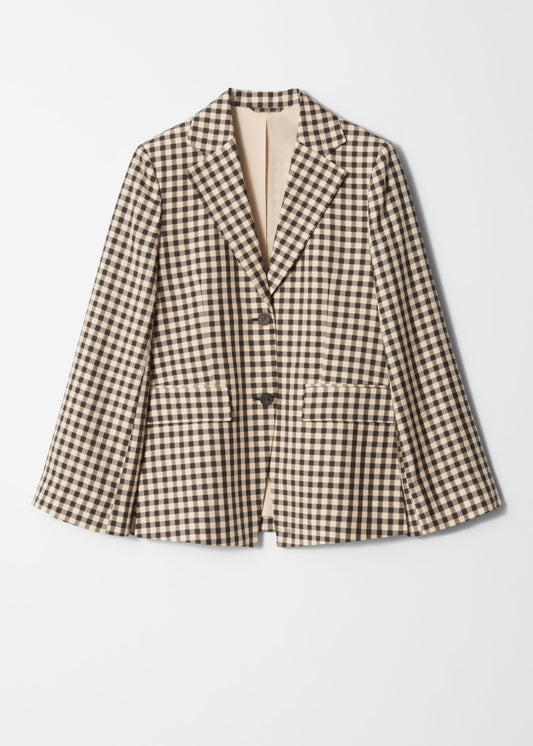 Checkered Blazer