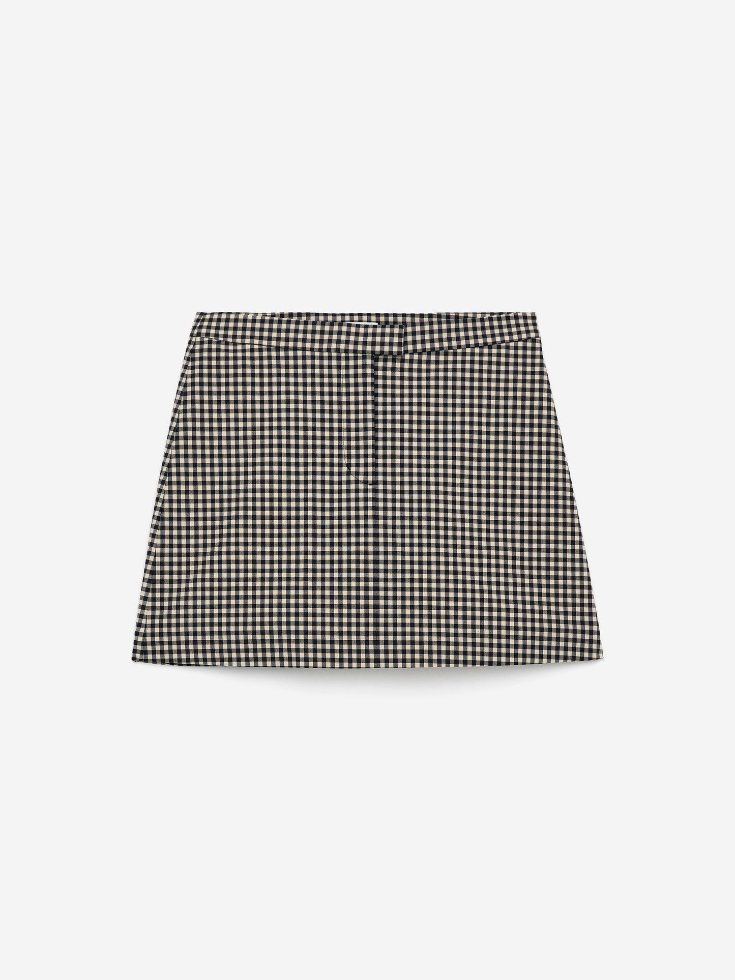 Mini Gingham Skirt