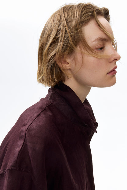 Oversized linen shirt
