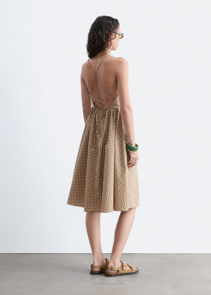 Cotton Midi Dress