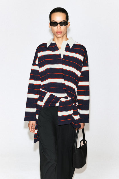 Striped Cotton Rugby Shirt
