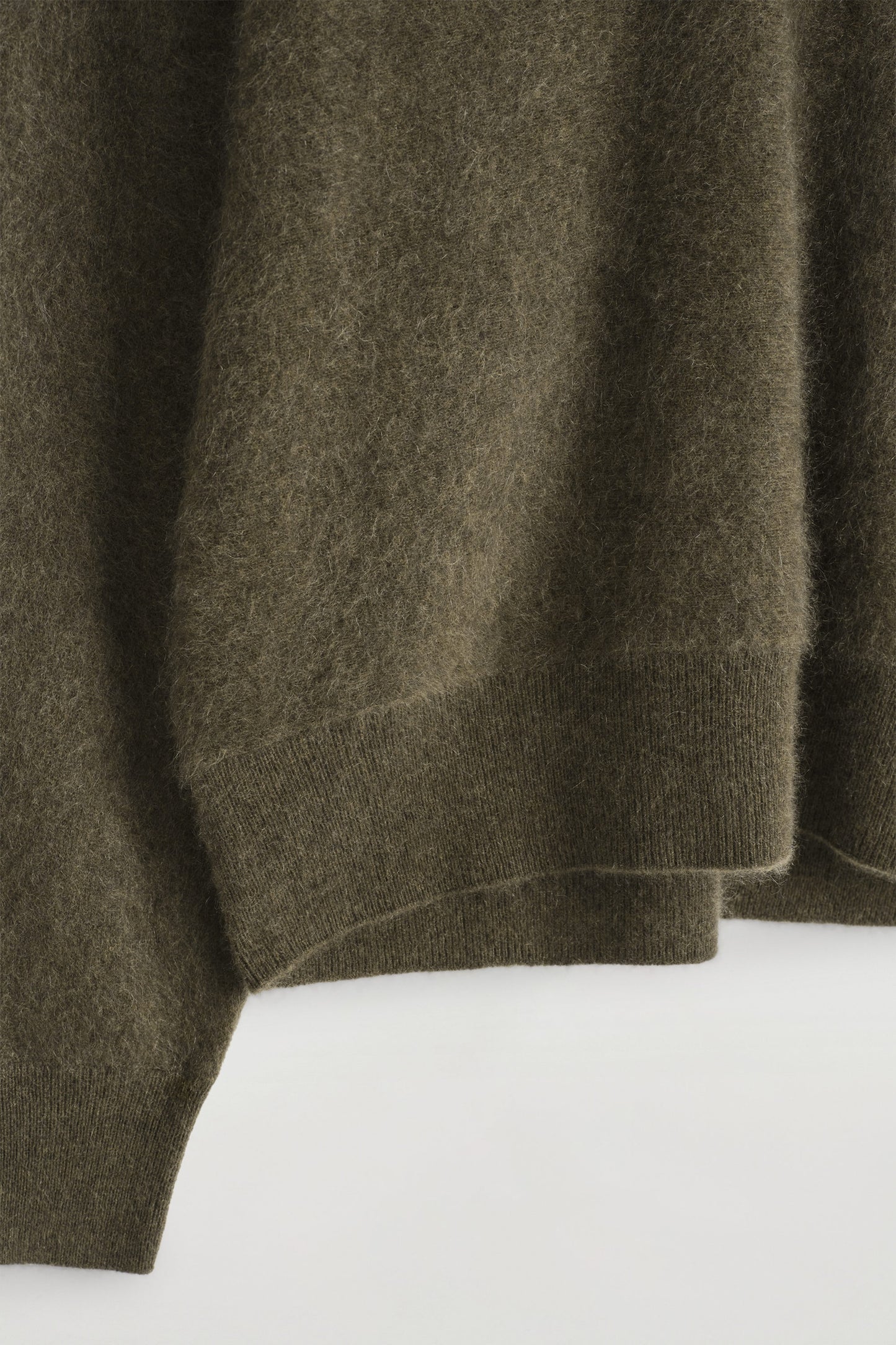 Brushed-Cashmere Polo Jumper