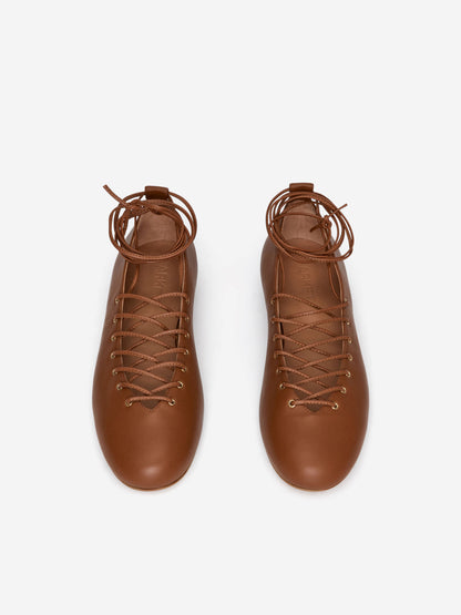 Lace Up Ballerinas