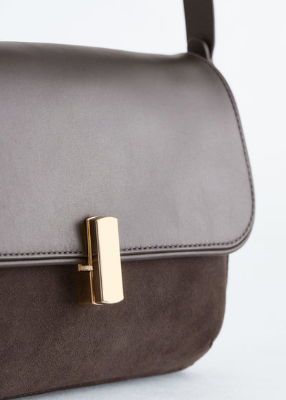 Dual Leather Crossbody Bag
