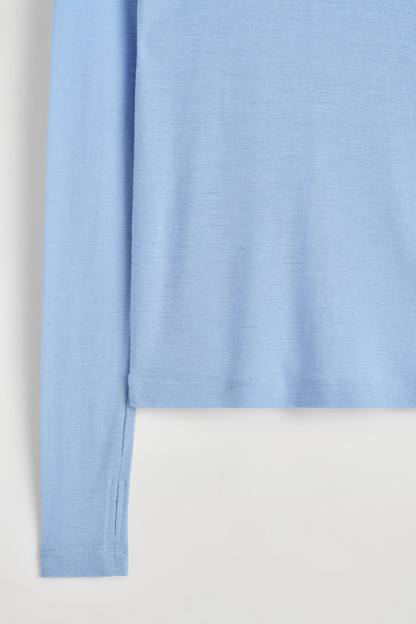 Merino Wool High-Neck Top