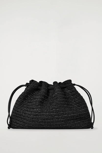 Cavatelli Clutch Bag - Straw