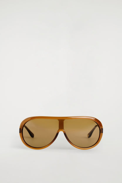 Oversized Aviator Sunglasses