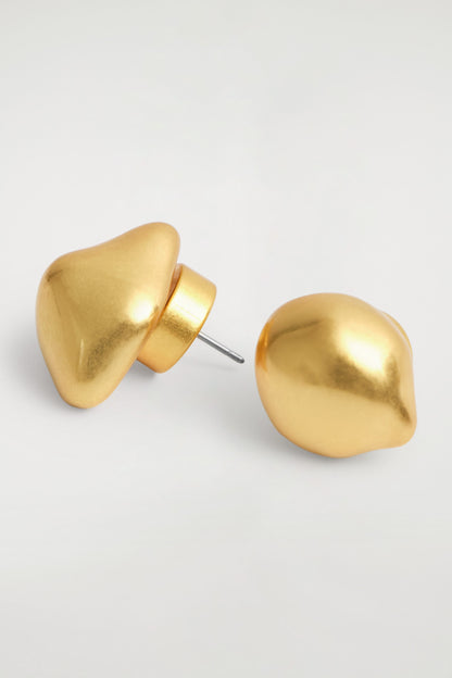 Mismatched Molten Stud Earrings