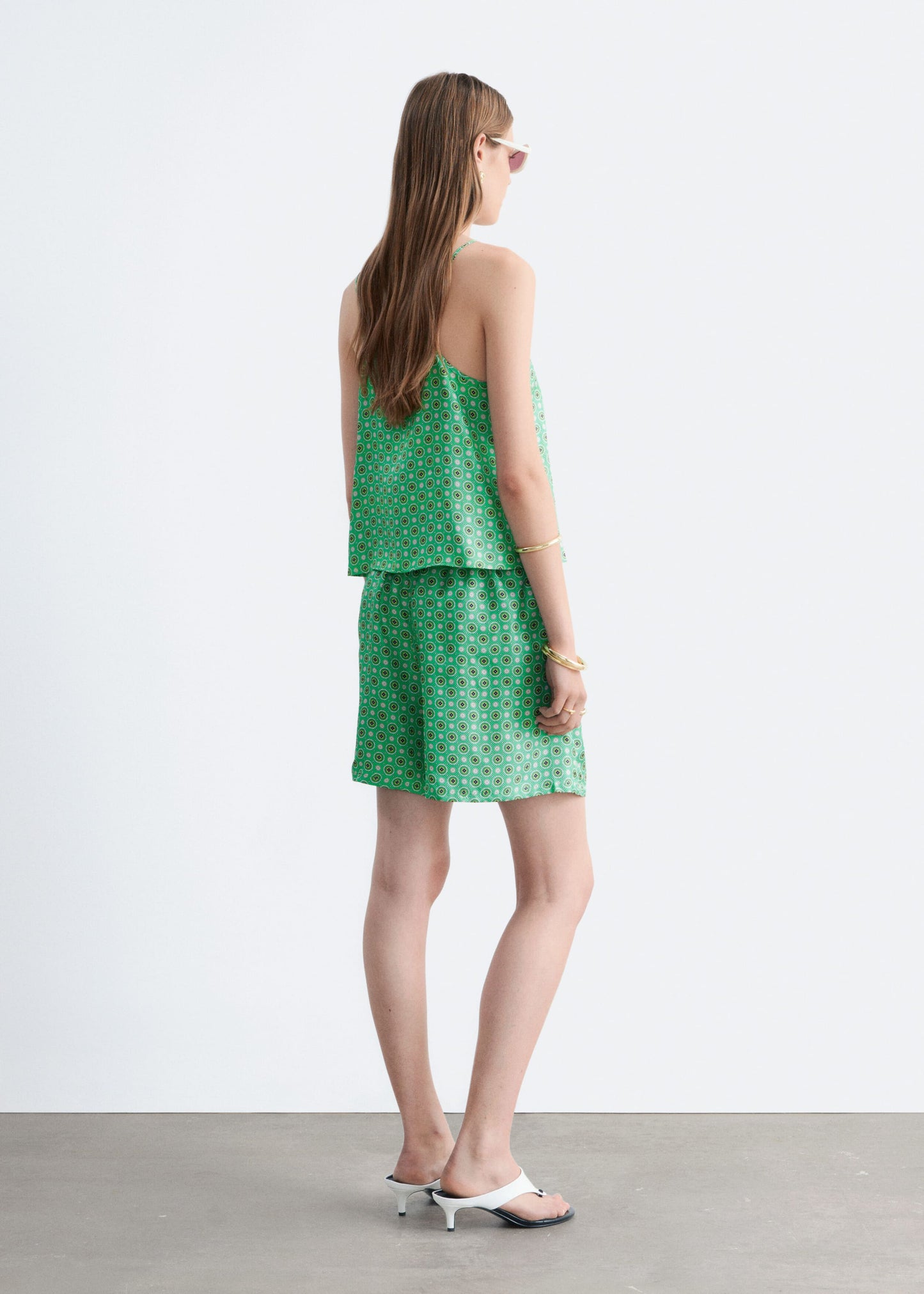 Silk Drawstring Shorts