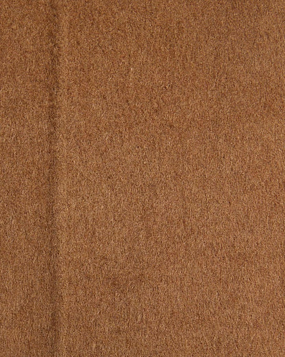 Brown Wool Blend Scarf Top