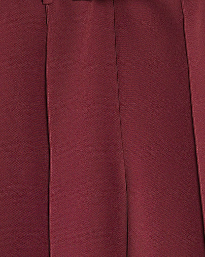 Red Belted Wide Leg Trousers | River Island