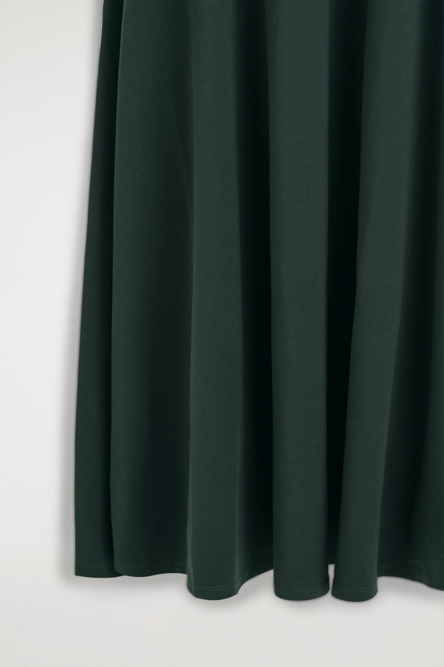 Sculptural cotton-jersey midi dress