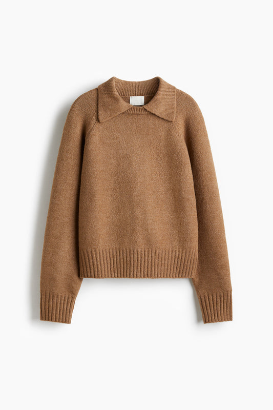 Collared jumper