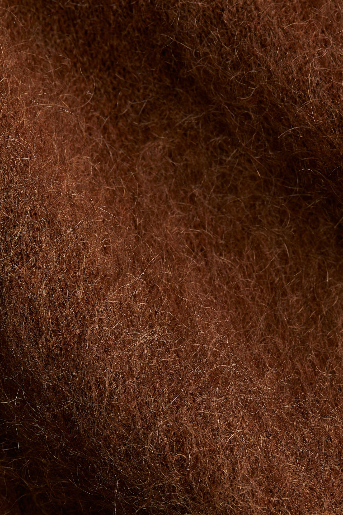 Mohair-blend turtleneck top