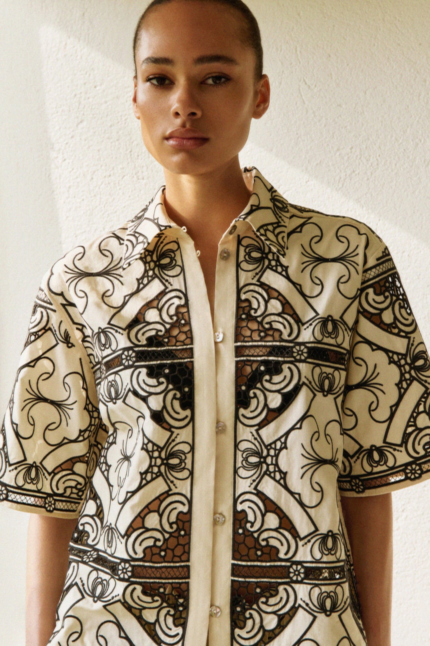 Embroidered shirt
