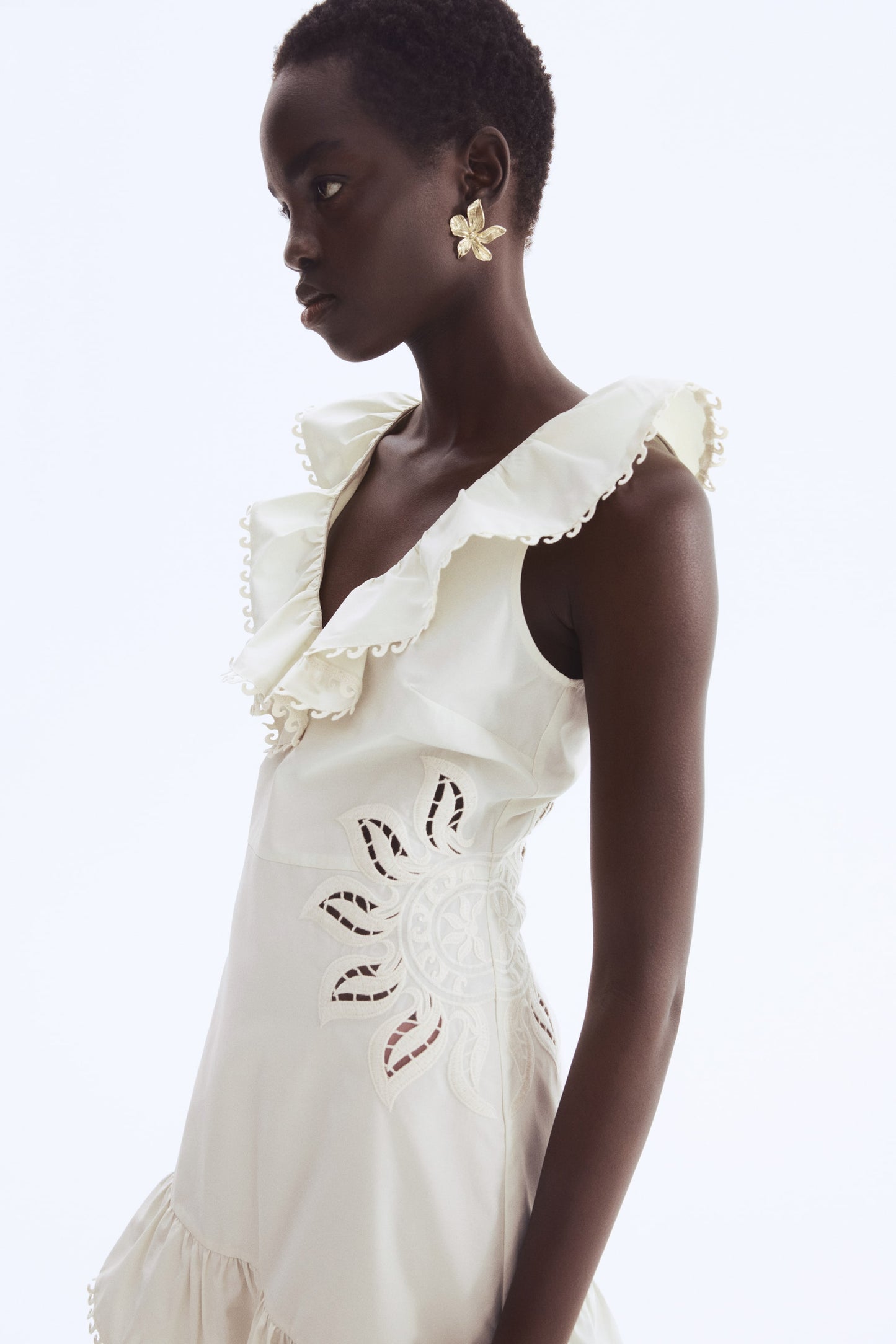 Broderie anglaise dress
