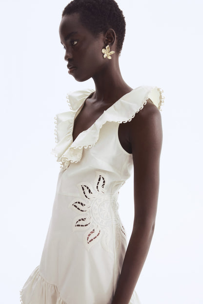 Broderie anglaise dress