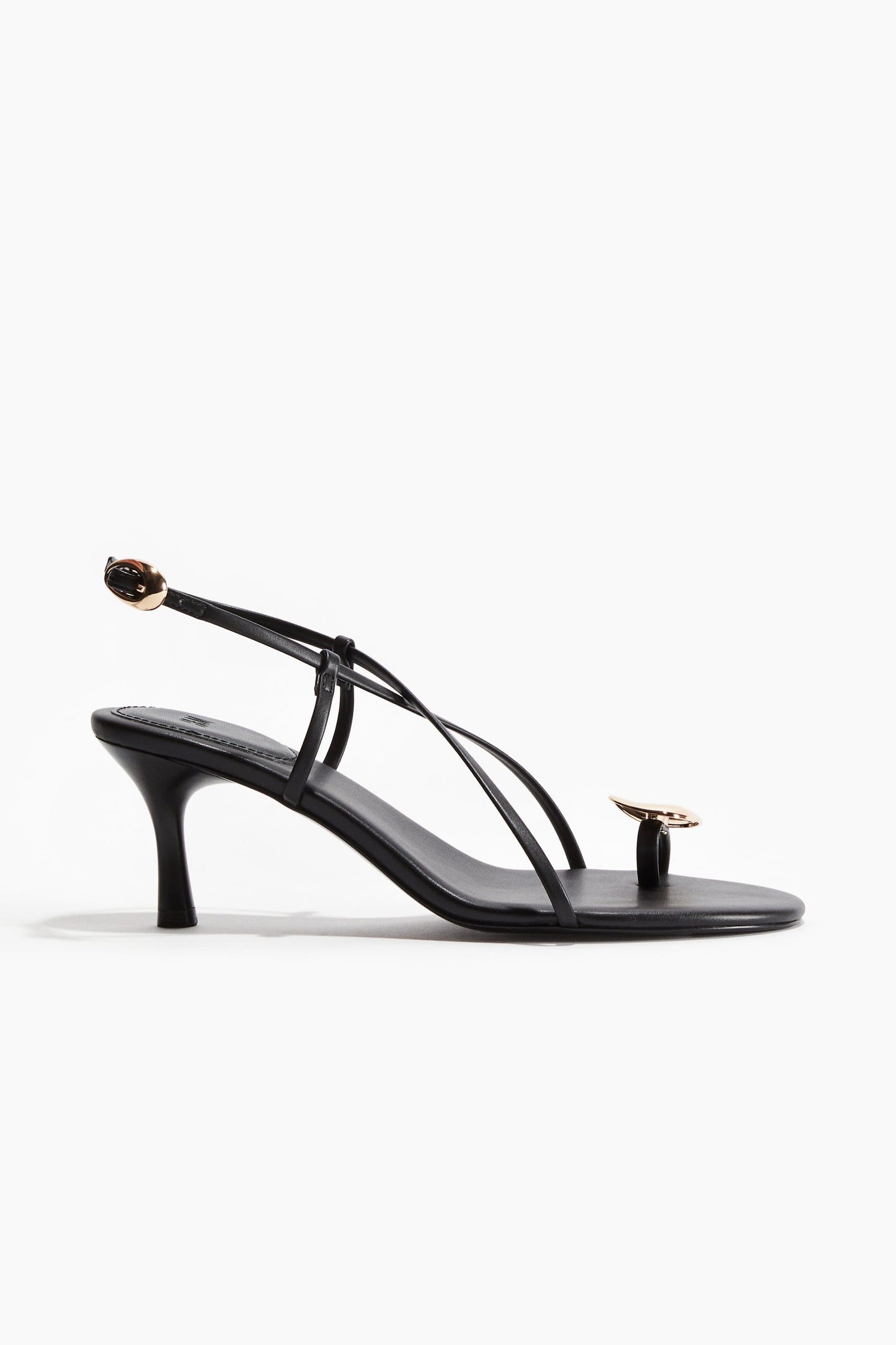 Heeled strappy sandals